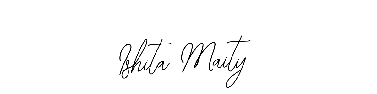 Ishita Maity stylish signature style. Best Handwritten Sign (Bearetta-2O07w) for my name. Handwritten Signature Collection Ideas for my name Ishita Maity. Ishita Maity signature style 12 images and pictures png