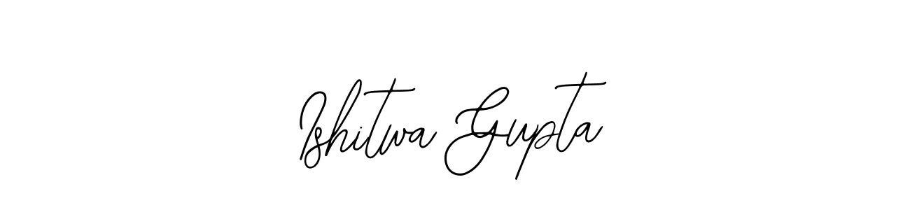 Create a beautiful signature design for name Ishitwa Gupta. With this signature (Bearetta-2O07w) fonts, you can make a handwritten signature for free. Ishitwa Gupta signature style 12 images and pictures png