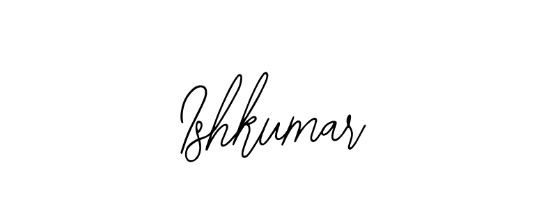 Ishkumar stylish signature style. Best Handwritten Sign (Bearetta-2O07w) for my name. Handwritten Signature Collection Ideas for my name Ishkumar. Ishkumar signature style 12 images and pictures png