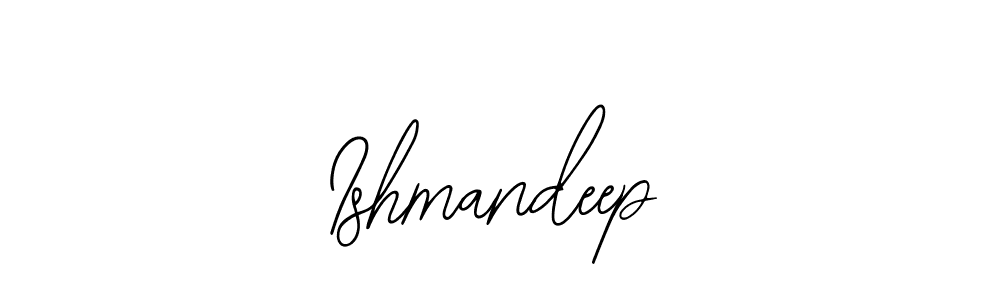 Make a beautiful signature design for name Ishmandeep. Use this online signature maker to create a handwritten signature for free. Ishmandeep signature style 12 images and pictures png