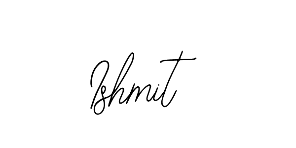 Create a beautiful signature design for name Ishmit. With this signature (Bearetta-2O07w) fonts, you can make a handwritten signature for free. Ishmit signature style 12 images and pictures png