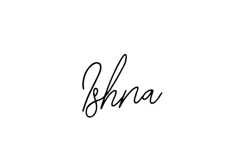 Similarly Bearetta-2O07w is the best handwritten signature design. Signature creator online .You can use it as an online autograph creator for name Ishna. Ishna signature style 12 images and pictures png