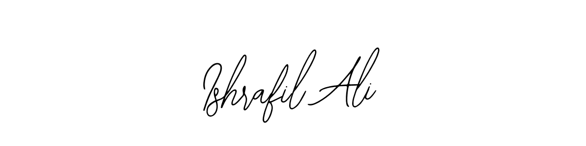 Also we have Ishrafil Ali name is the best signature style. Create professional handwritten signature collection using Bearetta-2O07w autograph style. Ishrafil Ali signature style 12 images and pictures png