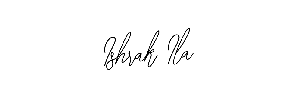 Design your own signature with our free online signature maker. With this signature software, you can create a handwritten (Bearetta-2O07w) signature for name Ishrak Ila. Ishrak Ila signature style 12 images and pictures png