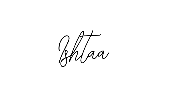 Ishtaa stylish signature style. Best Handwritten Sign (Bearetta-2O07w) for my name. Handwritten Signature Collection Ideas for my name Ishtaa. Ishtaa signature style 12 images and pictures png