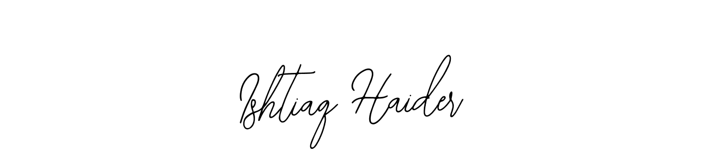 Make a beautiful signature design for name Ishtiaq Haider. Use this online signature maker to create a handwritten signature for free. Ishtiaq Haider signature style 12 images and pictures png