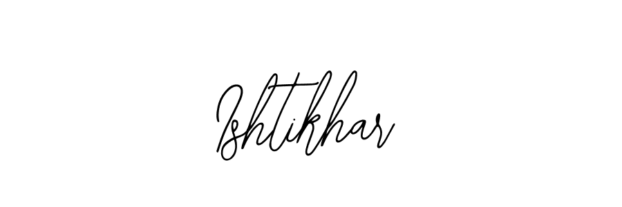 Ishtikhar stylish signature style. Best Handwritten Sign (Bearetta-2O07w) for my name. Handwritten Signature Collection Ideas for my name Ishtikhar. Ishtikhar signature style 12 images and pictures png