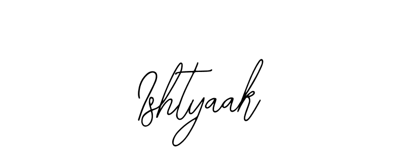 Make a beautiful signature design for name Ishtyaak. With this signature (Bearetta-2O07w) style, you can create a handwritten signature for free. Ishtyaak signature style 12 images and pictures png