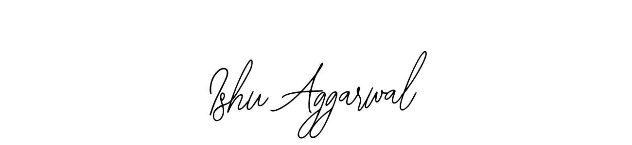 Make a beautiful signature design for name Ishu Aggarwal. With this signature (Bearetta-2O07w) style, you can create a handwritten signature for free. Ishu Aggarwal signature style 12 images and pictures png