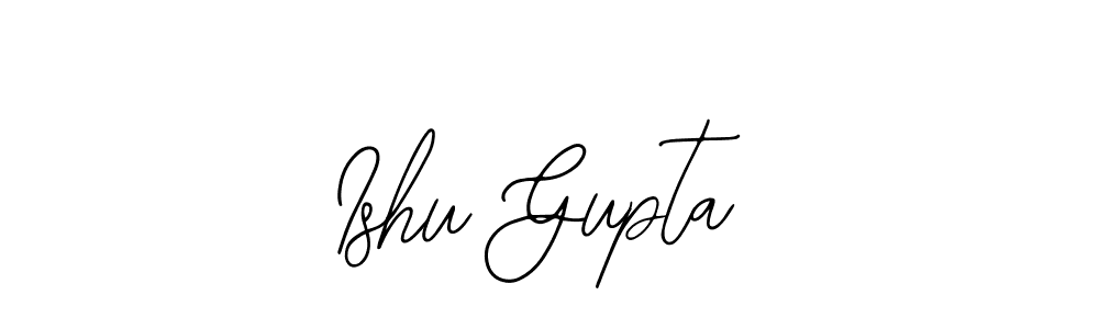 Design your own signature with our free online signature maker. With this signature software, you can create a handwritten (Bearetta-2O07w) signature for name Ishu Gupta. Ishu Gupta signature style 12 images and pictures png