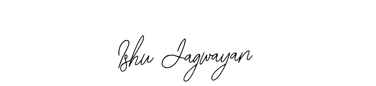 Bearetta-2O07w is a professional signature style that is perfect for those who want to add a touch of class to their signature. It is also a great choice for those who want to make their signature more unique. Get Ishu Jagwayan name to fancy signature for free. Ishu Jagwayan signature style 12 images and pictures png