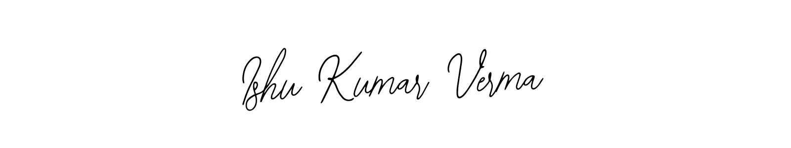 Similarly Bearetta-2O07w is the best handwritten signature design. Signature creator online .You can use it as an online autograph creator for name Ishu Kumar Verma. Ishu Kumar Verma signature style 12 images and pictures png