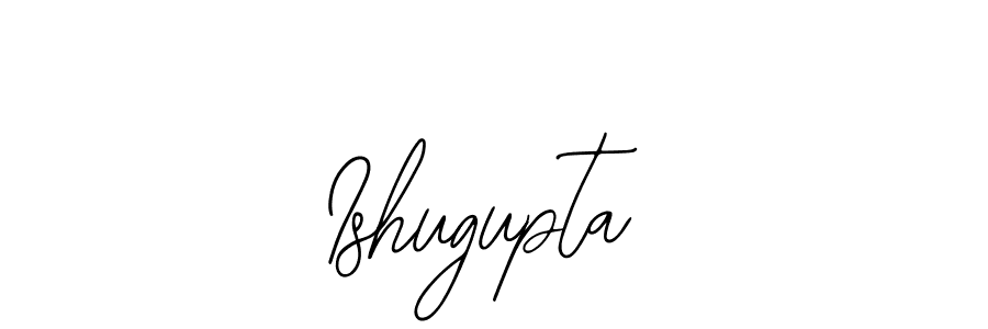 if you are searching for the best signature style for your name Ishugupta. so please give up your signature search. here we have designed multiple signature styles  using Bearetta-2O07w. Ishugupta signature style 12 images and pictures png