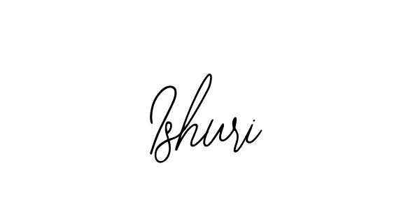 Design your own signature with our free online signature maker. With this signature software, you can create a handwritten (Bearetta-2O07w) signature for name Ishuri. Ishuri signature style 12 images and pictures png