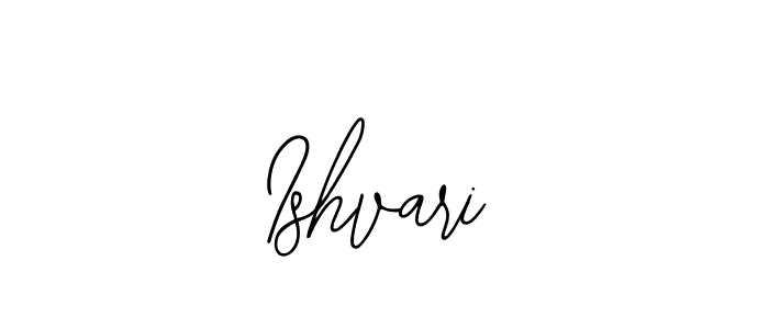 Design your own signature with our free online signature maker. With this signature software, you can create a handwritten (Bearetta-2O07w) signature for name Ishvari. Ishvari signature style 12 images and pictures png