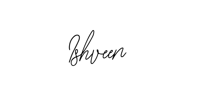 Ishveen stylish signature style. Best Handwritten Sign (Bearetta-2O07w) for my name. Handwritten Signature Collection Ideas for my name Ishveen. Ishveen signature style 12 images and pictures png