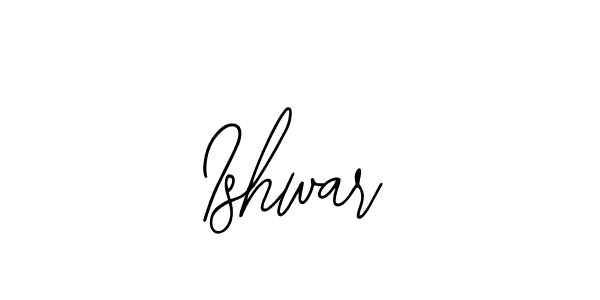 Ishwar stylish signature style. Best Handwritten Sign (Bearetta-2O07w) for my name. Handwritten Signature Collection Ideas for my name Ishwar. Ishwar signature style 12 images and pictures png