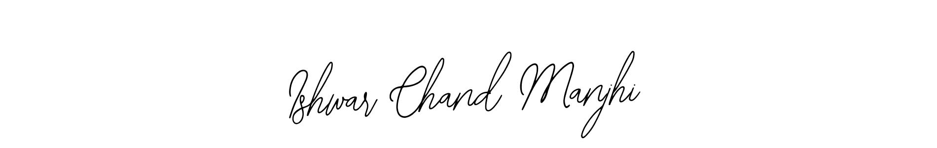 Create a beautiful signature design for name Ishwar Chand Manjhi. With this signature (Bearetta-2O07w) fonts, you can make a handwritten signature for free. Ishwar Chand Manjhi signature style 12 images and pictures png