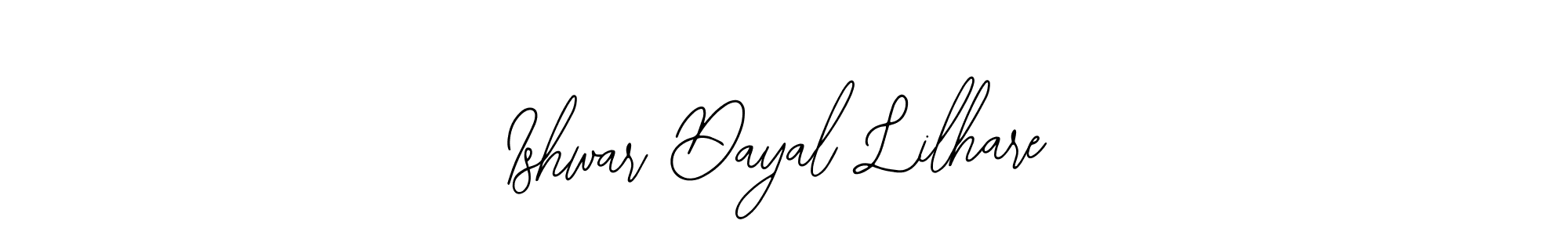 It looks lik you need a new signature style for name Ishwar Dayal Lilhare. Design unique handwritten (Bearetta-2O07w) signature with our free signature maker in just a few clicks. Ishwar Dayal Lilhare signature style 12 images and pictures png