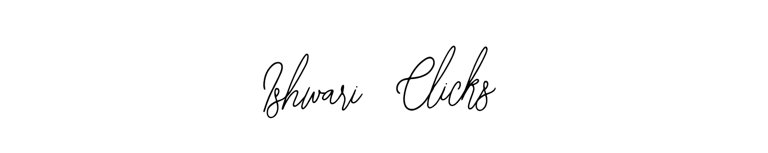 Make a beautiful signature design for name Ishwari  Clicks. With this signature (Bearetta-2O07w) style, you can create a handwritten signature for free. Ishwari  Clicks signature style 12 images and pictures png