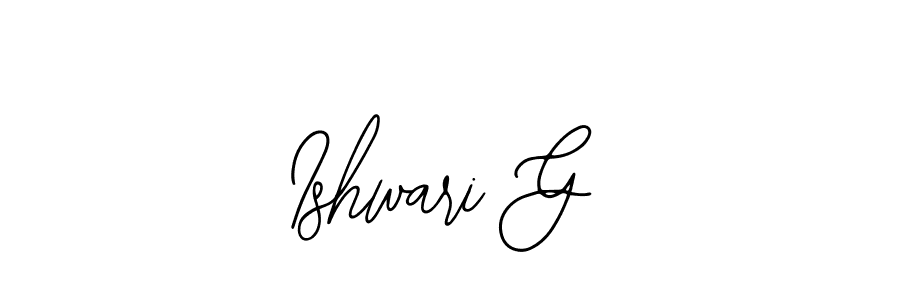 Make a short Ishwari G signature style. Manage your documents anywhere anytime using Bearetta-2O07w. Create and add eSignatures, submit forms, share and send files easily. Ishwari G signature style 12 images and pictures png