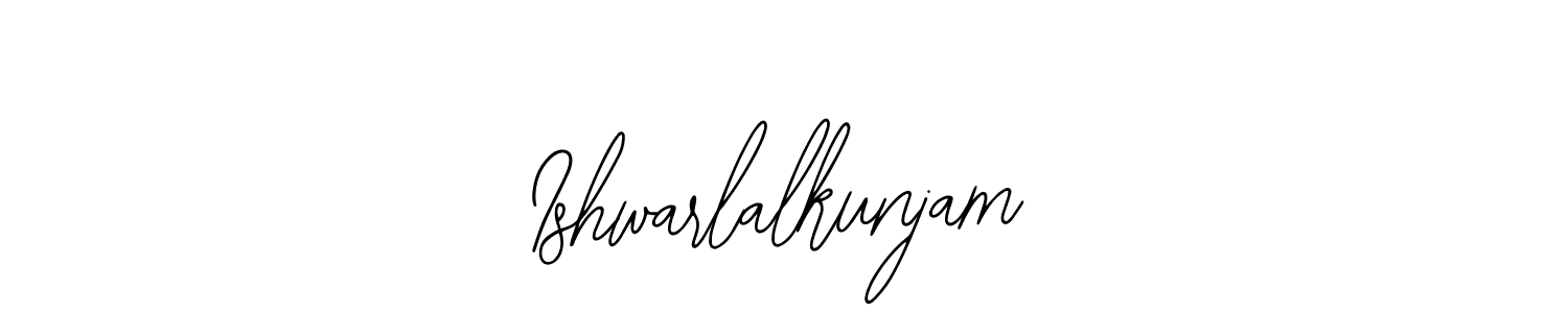 You can use this online signature creator to create a handwritten signature for the name Ishwarlalkunjam. This is the best online autograph maker. Ishwarlalkunjam signature style 12 images and pictures png