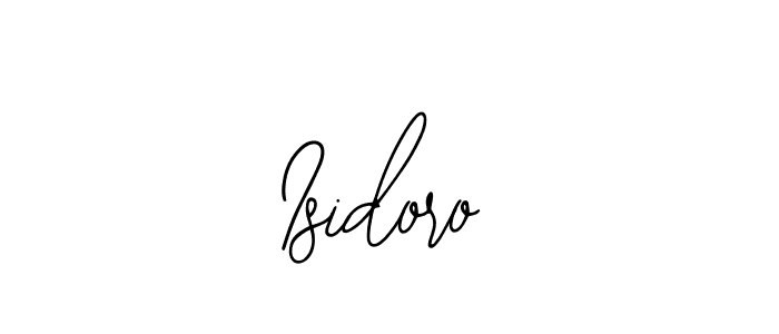 Make a beautiful signature design for name Isidoro. Use this online signature maker to create a handwritten signature for free. Isidoro signature style 12 images and pictures png