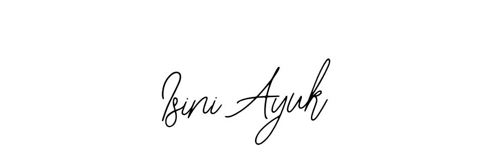 Bearetta-2O07w is a professional signature style that is perfect for those who want to add a touch of class to their signature. It is also a great choice for those who want to make their signature more unique. Get Isini Ayuk name to fancy signature for free. Isini Ayuk signature style 12 images and pictures png