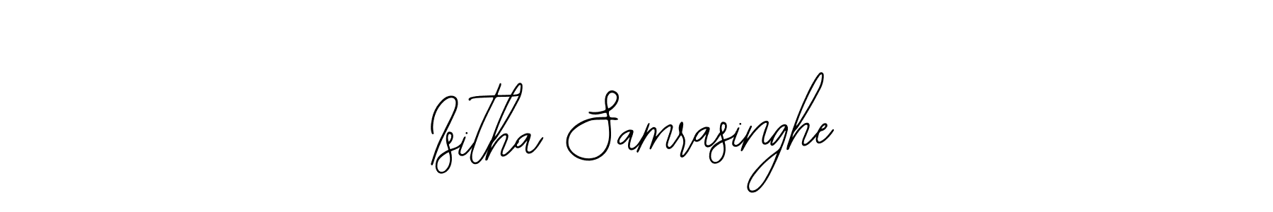 if you are searching for the best signature style for your name Isitha Samrasinghe. so please give up your signature search. here we have designed multiple signature styles  using Bearetta-2O07w. Isitha Samrasinghe signature style 12 images and pictures png