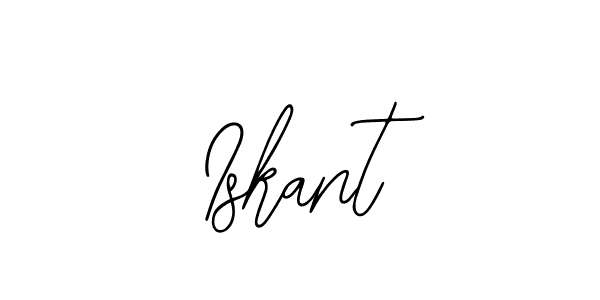 You can use this online signature creator to create a handwritten signature for the name Iskant. This is the best online autograph maker. Iskant signature style 12 images and pictures png