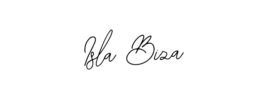 Use a signature maker to create a handwritten signature online. With this signature software, you can design (Bearetta-2O07w) your own signature for name Isla Biza. Isla Biza signature style 12 images and pictures png