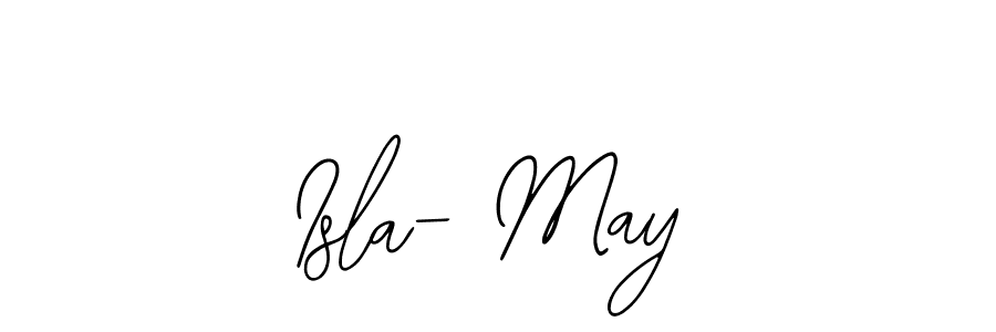 Create a beautiful signature design for name Isla- May. With this signature (Bearetta-2O07w) fonts, you can make a handwritten signature for free. Isla- May signature style 12 images and pictures png