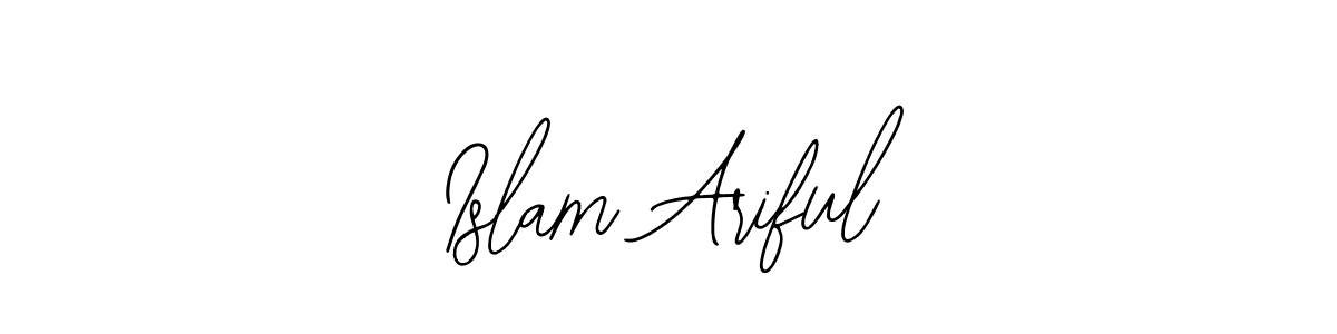 How to Draw Islam Ariful signature style? Bearetta-2O07w is a latest design signature styles for name Islam Ariful. Islam Ariful signature style 12 images and pictures png