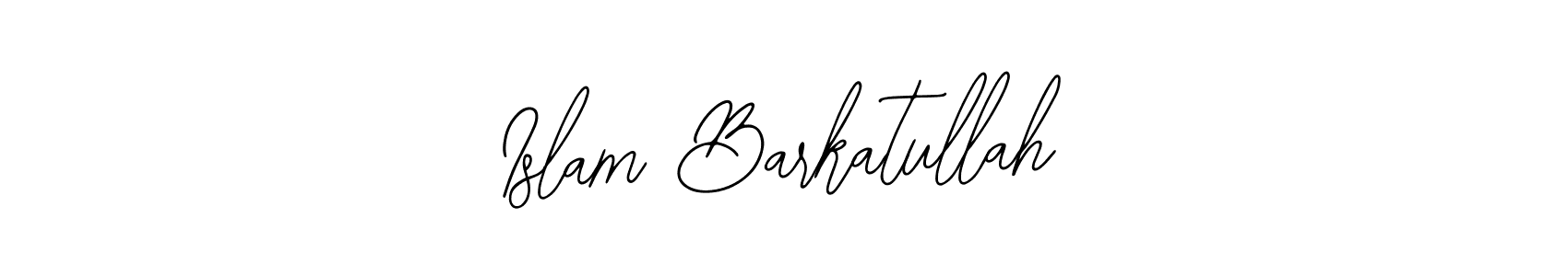 Similarly Bearetta-2O07w is the best handwritten signature design. Signature creator online .You can use it as an online autograph creator for name Islam Barkatullah. Islam Barkatullah signature style 12 images and pictures png