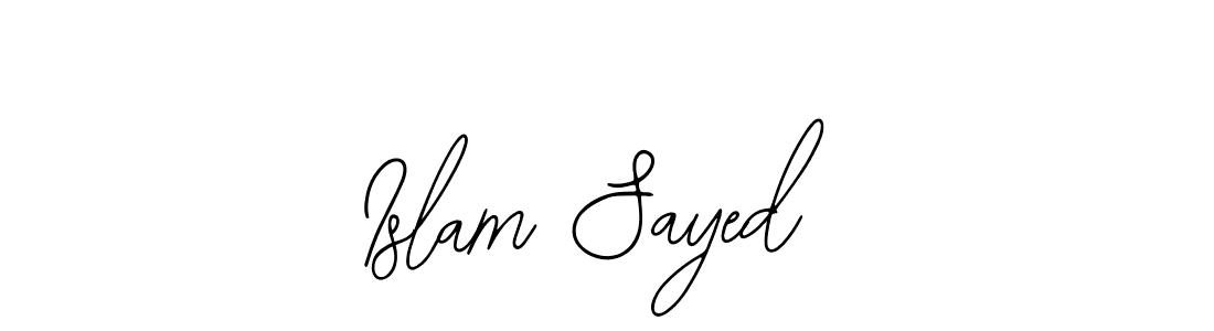 Best and Professional Signature Style for Islam Sayed. Bearetta-2O07w Best Signature Style Collection. Islam Sayed signature style 12 images and pictures png