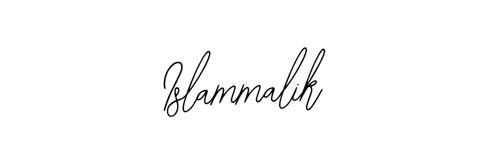 Make a beautiful signature design for name Islammalik. With this signature (Bearetta-2O07w) style, you can create a handwritten signature for free. Islammalik signature style 12 images and pictures png
