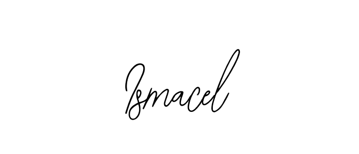 You should practise on your own different ways (Bearetta-2O07w) to write your name (Ismacel) in signature. don't let someone else do it for you. Ismacel signature style 12 images and pictures png