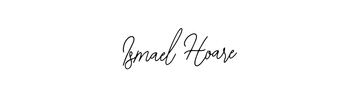 Make a short Ismael Hoare signature style. Manage your documents anywhere anytime using Bearetta-2O07w. Create and add eSignatures, submit forms, share and send files easily. Ismael Hoare signature style 12 images and pictures png