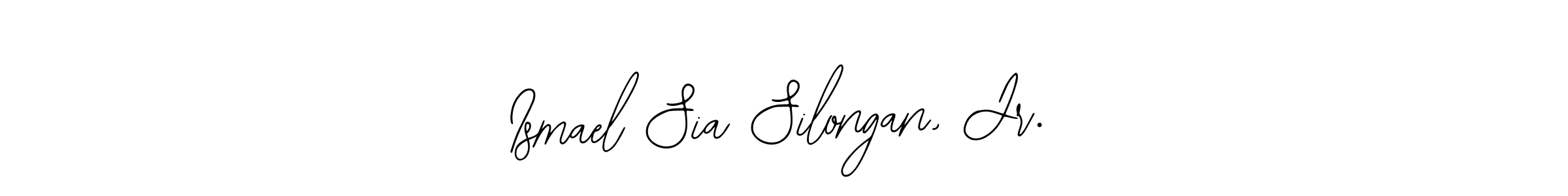 Once you've used our free online signature maker to create your best signature Bearetta-2O07w style, it's time to enjoy all of the benefits that Ismael Sia Silongan, Jr. name signing documents. Ismael Sia Silongan, Jr. signature style 12 images and pictures png