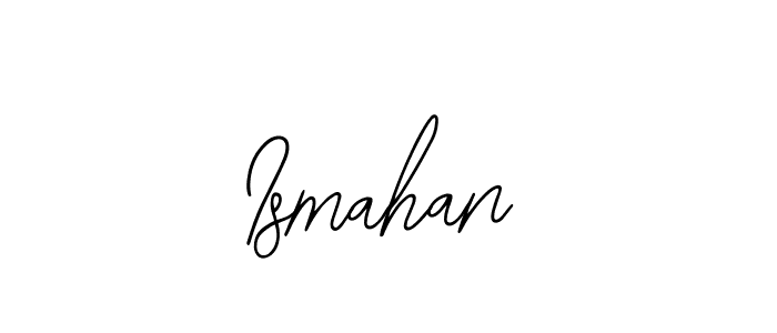Also we have Ismahan name is the best signature style. Create professional handwritten signature collection using Bearetta-2O07w autograph style. Ismahan signature style 12 images and pictures png