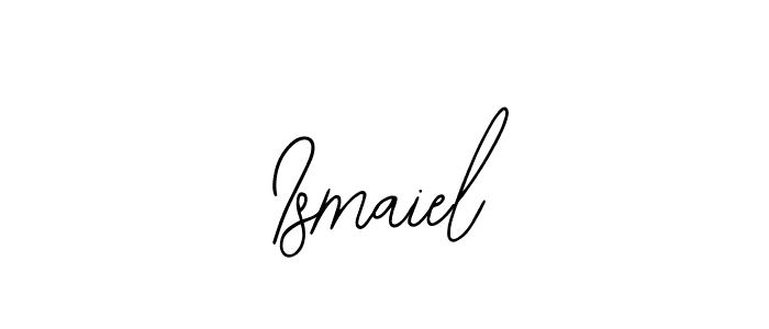 if you are searching for the best signature style for your name Ismaiel. so please give up your signature search. here we have designed multiple signature styles  using Bearetta-2O07w. Ismaiel signature style 12 images and pictures png