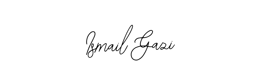 This is the best signature style for the Ismail Gazi name. Also you like these signature font (Bearetta-2O07w). Mix name signature. Ismail Gazi signature style 12 images and pictures png