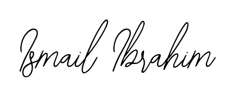 A modern signature idea for name Ismail Ibrahim using Bearetta-2O07w font. Clean strokes and elegant curves make it stand out instantly. Ismail Ibrahim signature style 12 images and pictures png