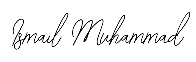 Get an exclusive digital autograph for Ismail Muhammad. The Bearetta-2O07w typeface captures the charm of real penmanship on paper. Ismail Muhammad signature style 12 images and pictures png