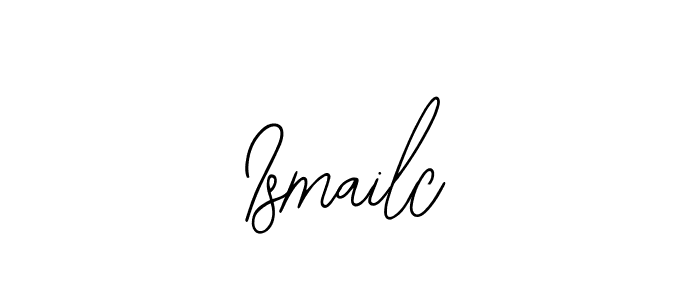 if you are searching for the best signature style for your name Ismailc. so please give up your signature search. here we have designed multiple signature styles  using Bearetta-2O07w. Ismailc signature style 12 images and pictures png