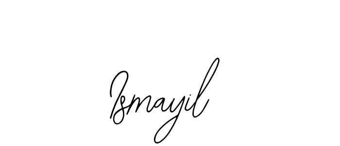 The best way (Bearetta-2O07w) to make a short signature is to pick only two or three words in your name. The name Ismayil include a total of six letters. For converting this name. Ismayil signature style 12 images and pictures png