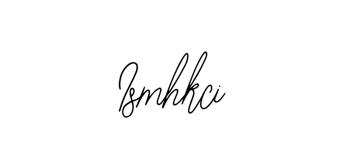 if you are searching for the best signature style for your name Ismhkci. so please give up your signature search. here we have designed multiple signature styles  using Bearetta-2O07w. Ismhkci signature style 12 images and pictures png