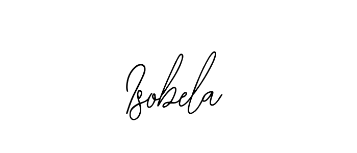 Similarly Bearetta-2O07w is the best handwritten signature design. Signature creator online .You can use it as an online autograph creator for name Isobela. Isobela signature style 12 images and pictures png