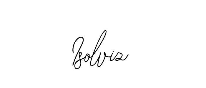 Isolviz stylish signature style. Best Handwritten Sign (Bearetta-2O07w) for my name. Handwritten Signature Collection Ideas for my name Isolviz. Isolviz signature style 12 images and pictures png