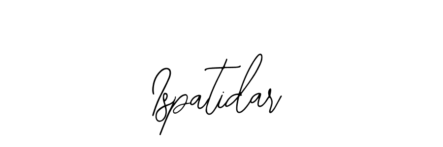 Similarly Bearetta-2O07w is the best handwritten signature design. Signature creator online .You can use it as an online autograph creator for name Ispatidar. Ispatidar signature style 12 images and pictures png